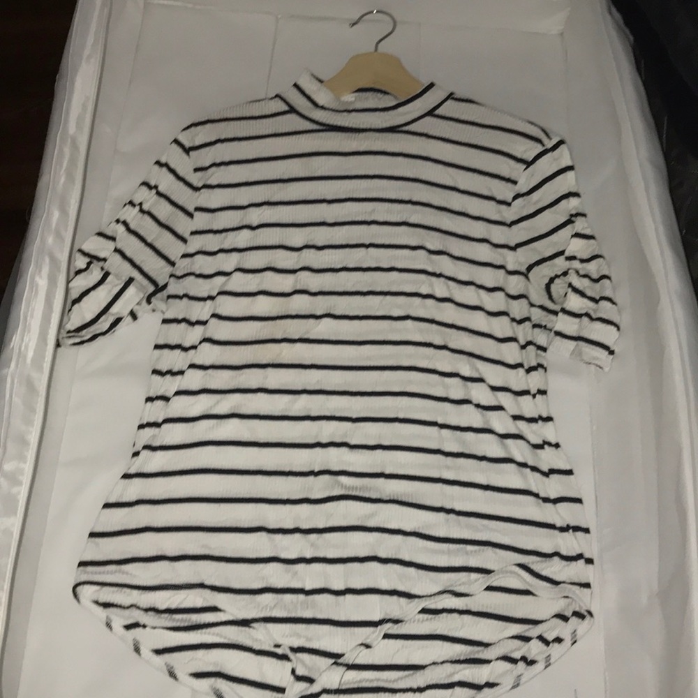 Black & white body suit